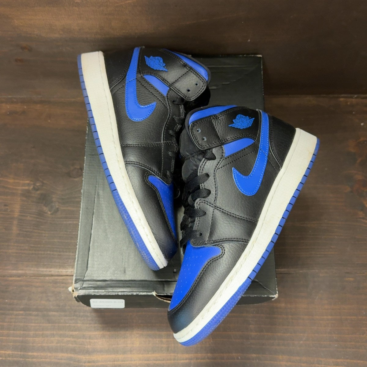 Jordan 1 Mid Royal (2020) (GS) Size 7Y (Pre-Owned) - Image 2