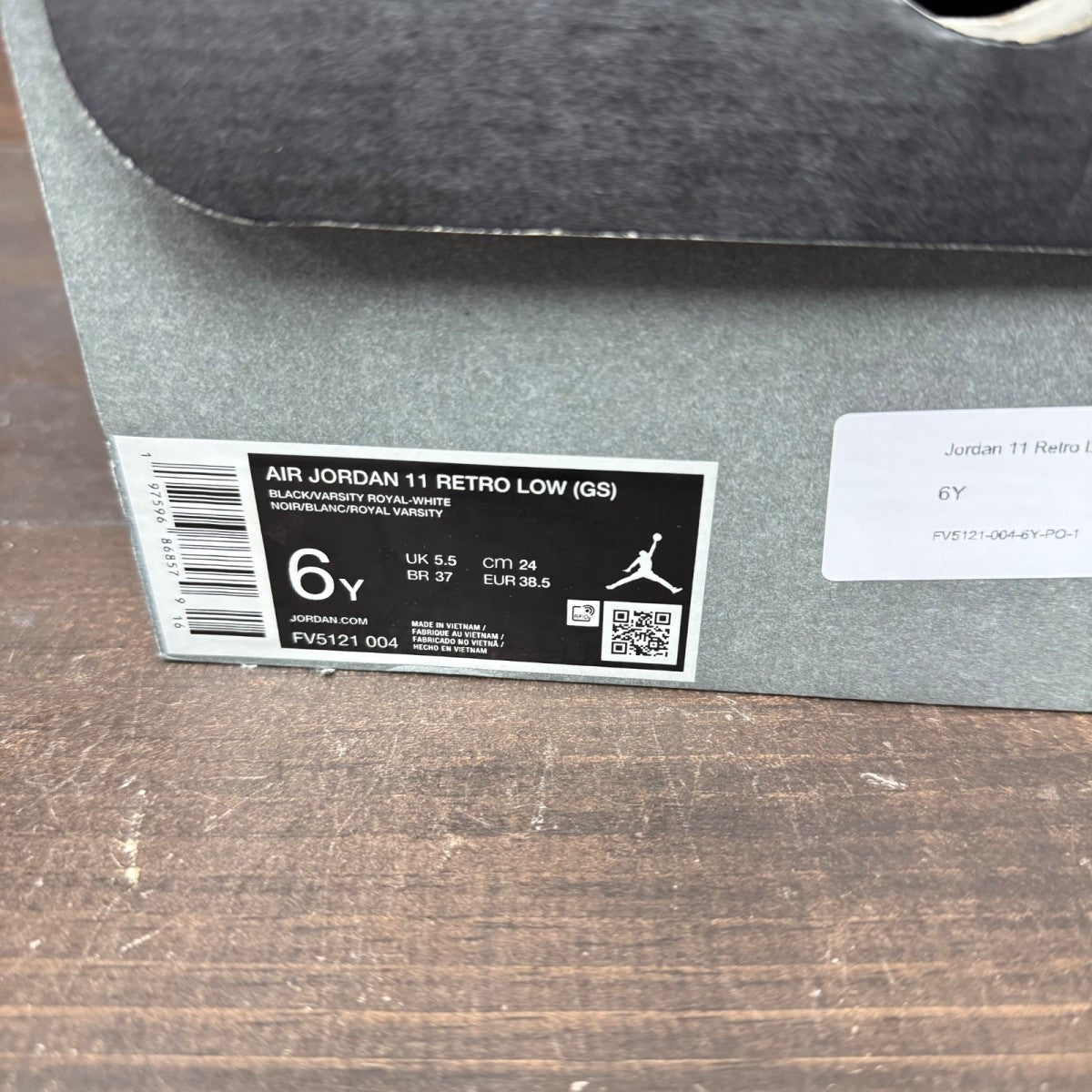 Jordan 11 Retro Low Space Jam (GS) - Image 7