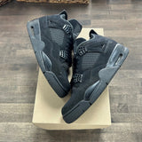 Jordan 4 Retro Black Cat (2020) Size 9.5 (Pre-Owned) - Image 1