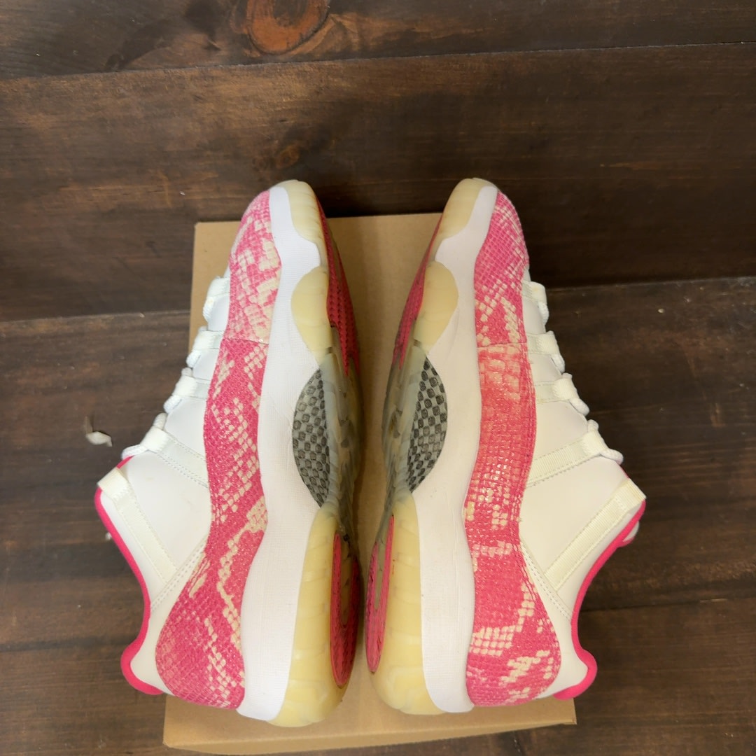 Jordan 11 Retro Low Pink Snakeskin (2019) (Women's) Size 12W (Pre-Owned) - Image 6