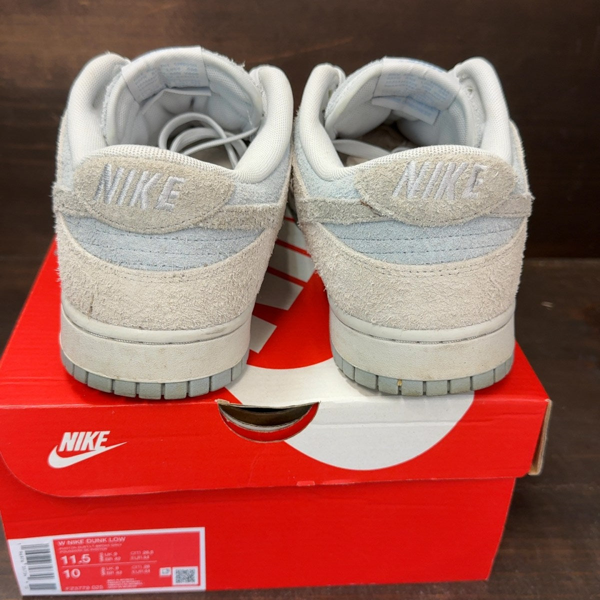 Nike Dunk Low Light Armory Blue Photon Dust (Women's) - Image 5
