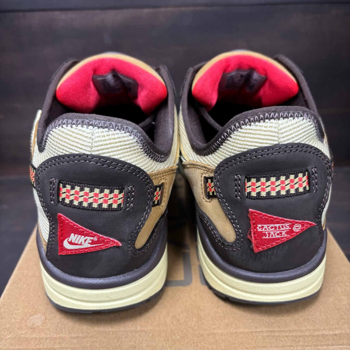 Nike Air Max 1 Travis Scott Cactus Jack Baroque Brown - Image 6