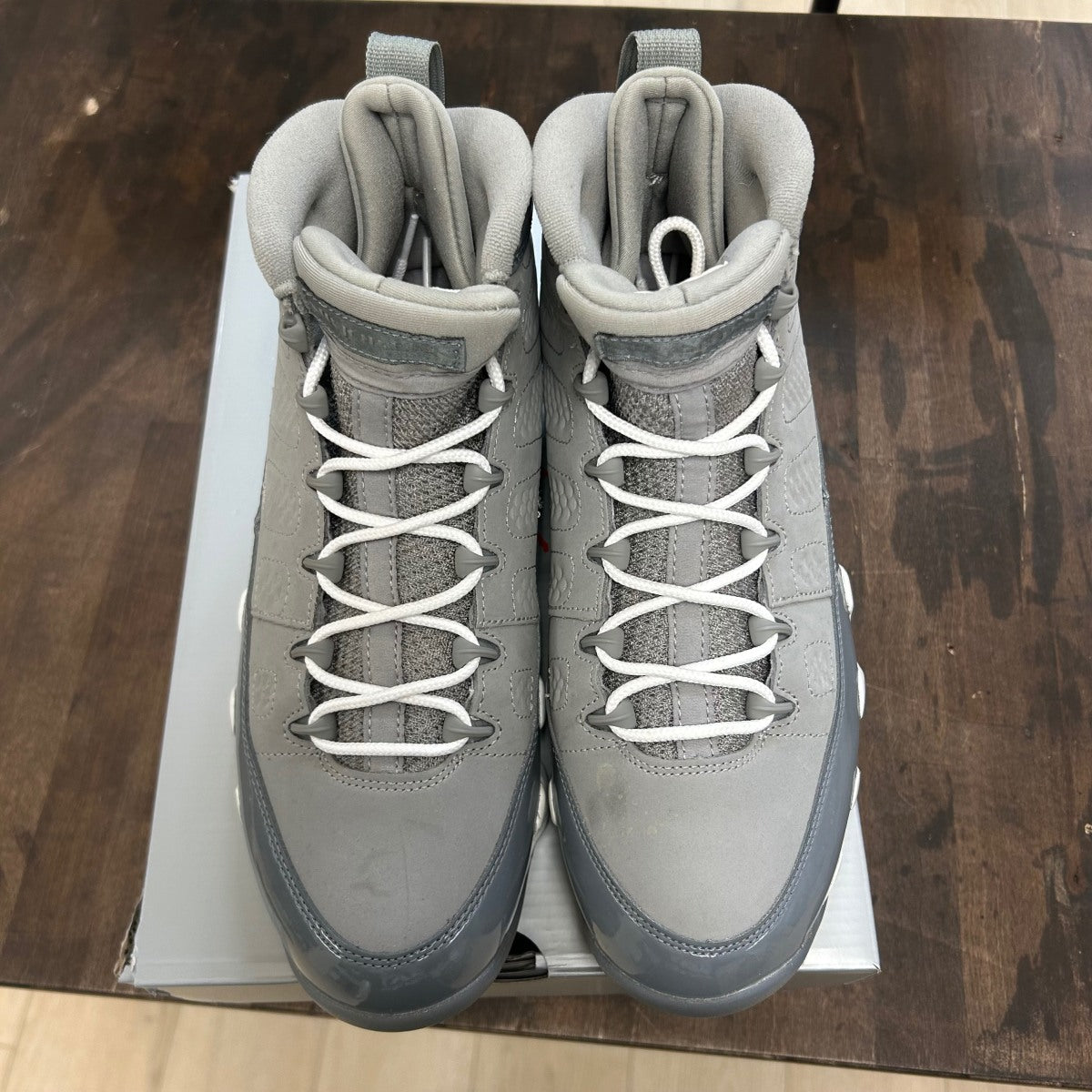 Cool Grey Jordan 9 Retro Size 10.5 (Pre-Owned) - Image 2