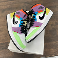 (W) Multi Color Jordan 1 Mid