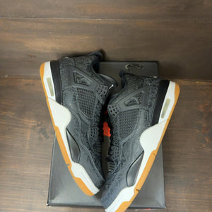 Jordan 4 Retro Laser Black Gum - Image 2