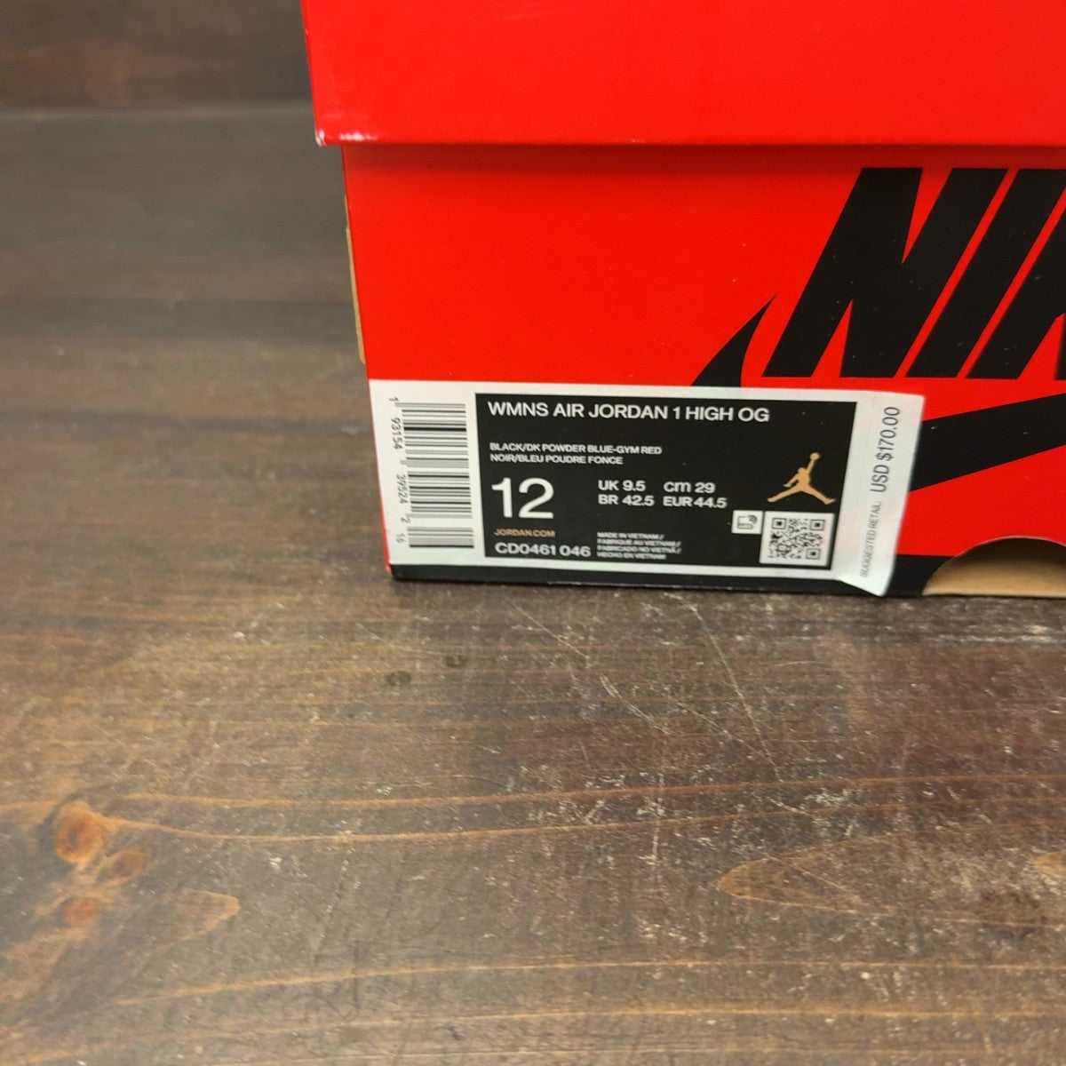 Jordan 1 Retro High NC to Chi (Women's) - Image 8