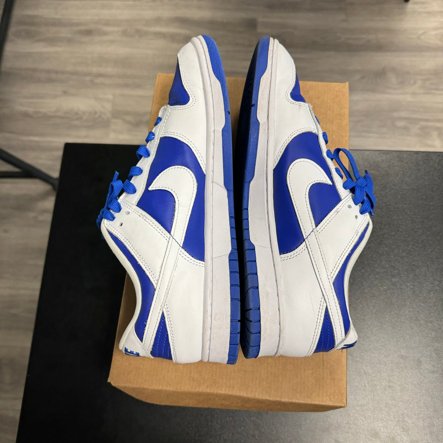Racer Blue Dunk Low (USED, no box)