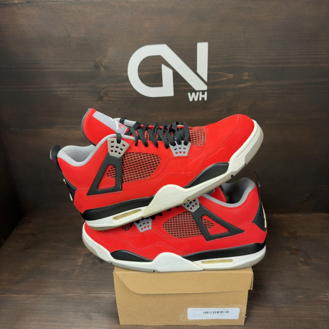 Jordan 4 Retro Toro Bravo Size 13 (Pre-Owned) - Image 1