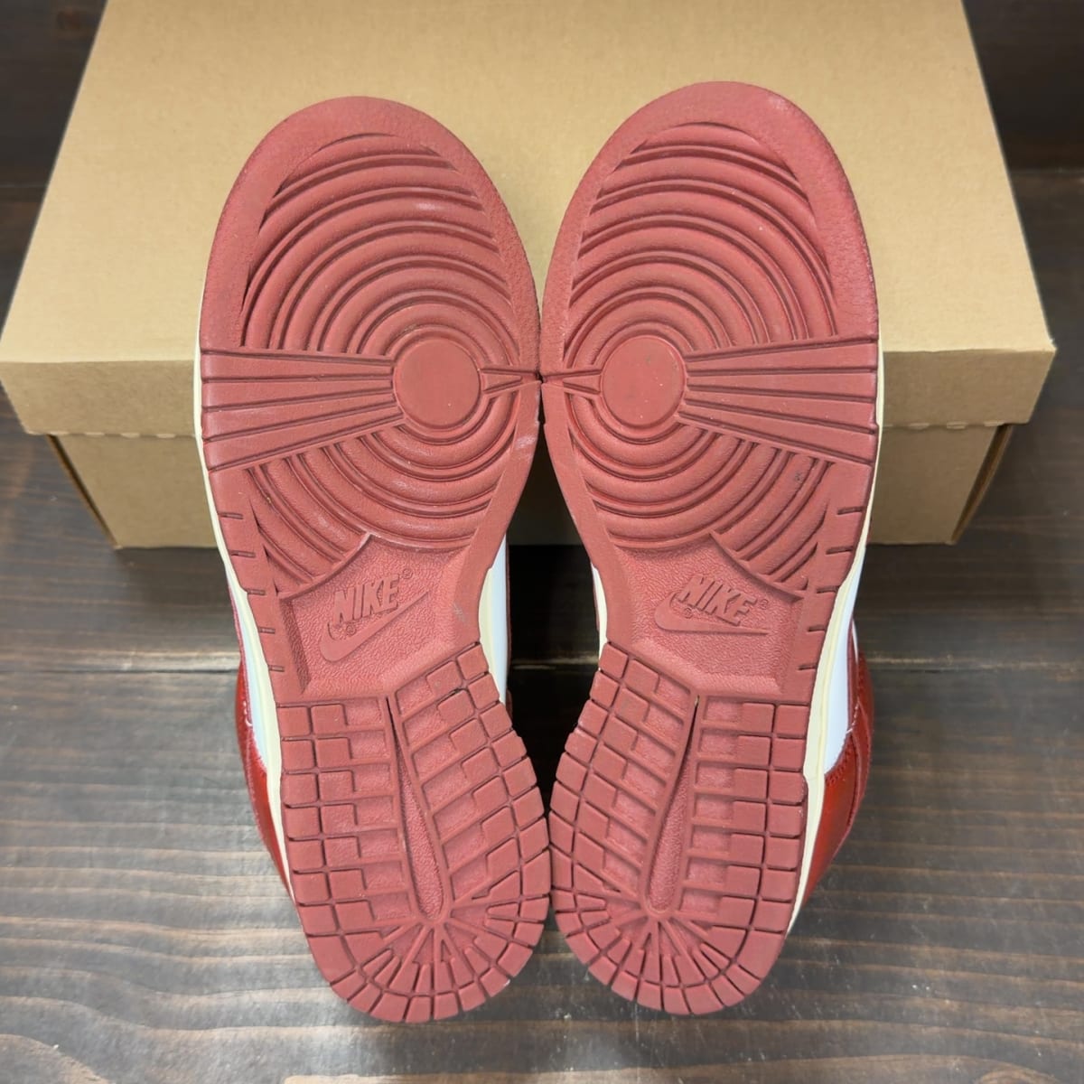 Nike Dunk Low PRM Vintage Team Red (Women's) Size 8.5W (Pre-Owned) - aux