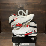 Jordan 8 Retro White True Red (2025) - Image 1
