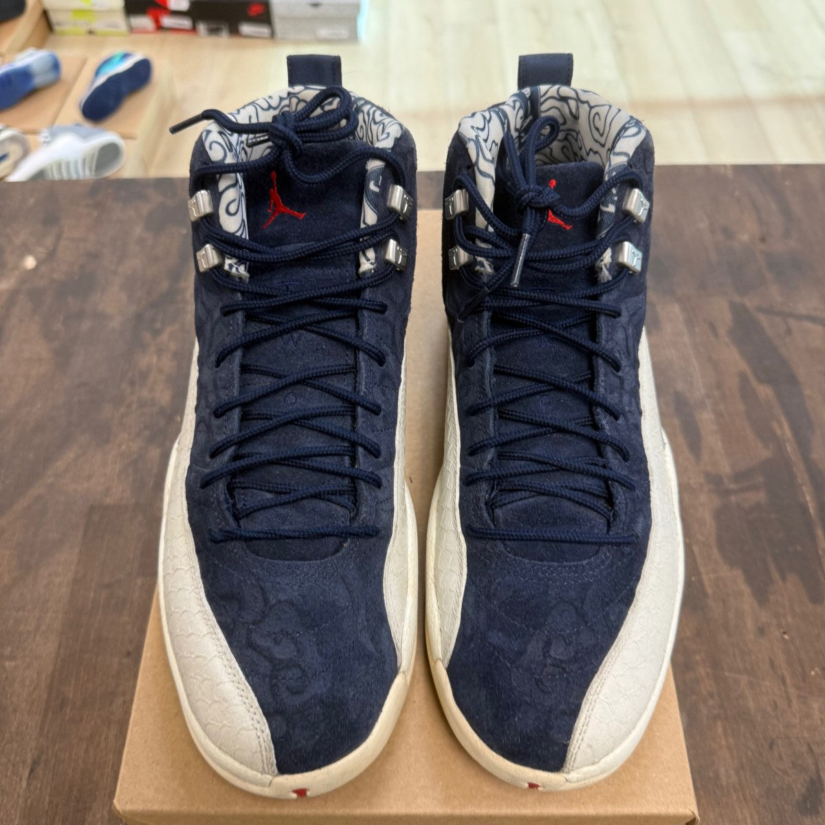 Jordan 12 Retro International Flight Size 10 (Pre-Owned) - Image 4