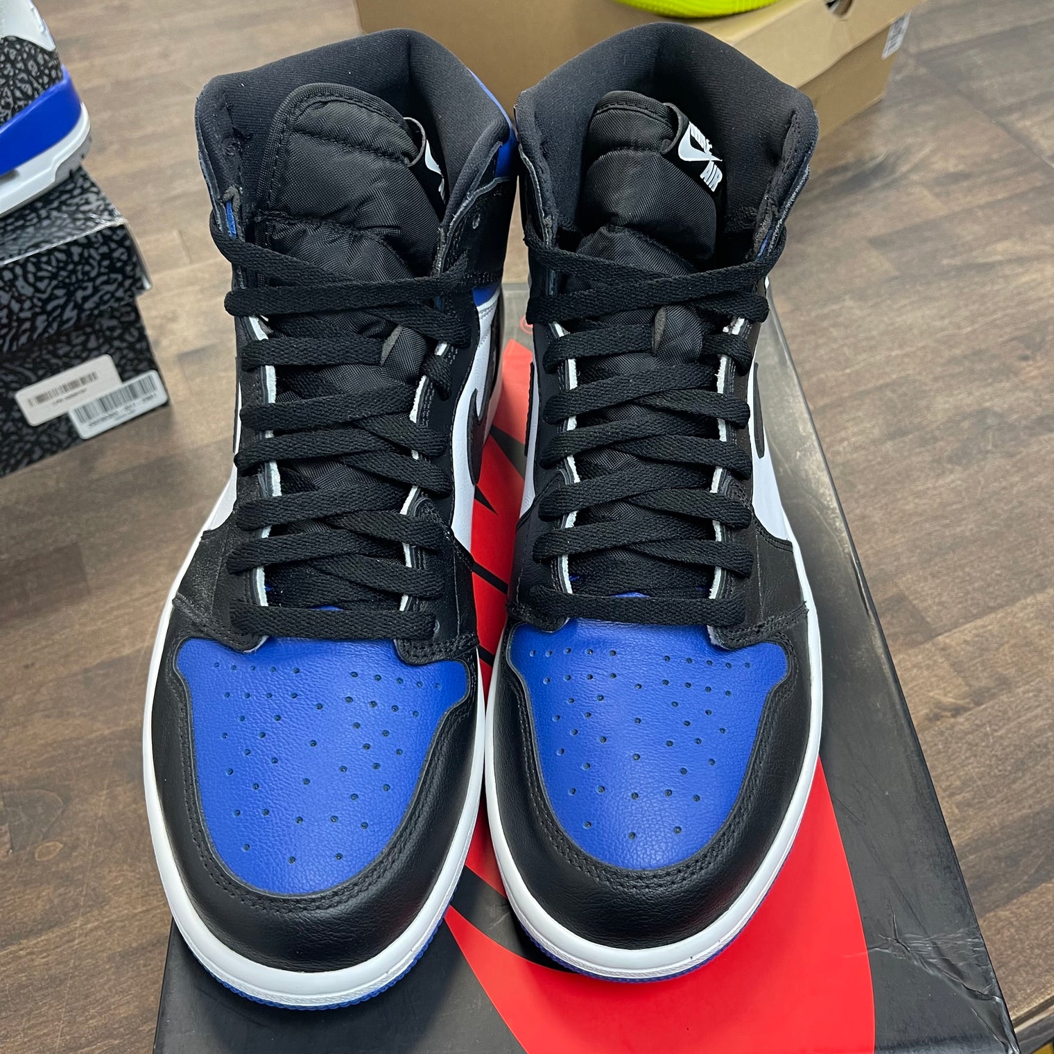 Royal Toe Jordan 1 High (USED)