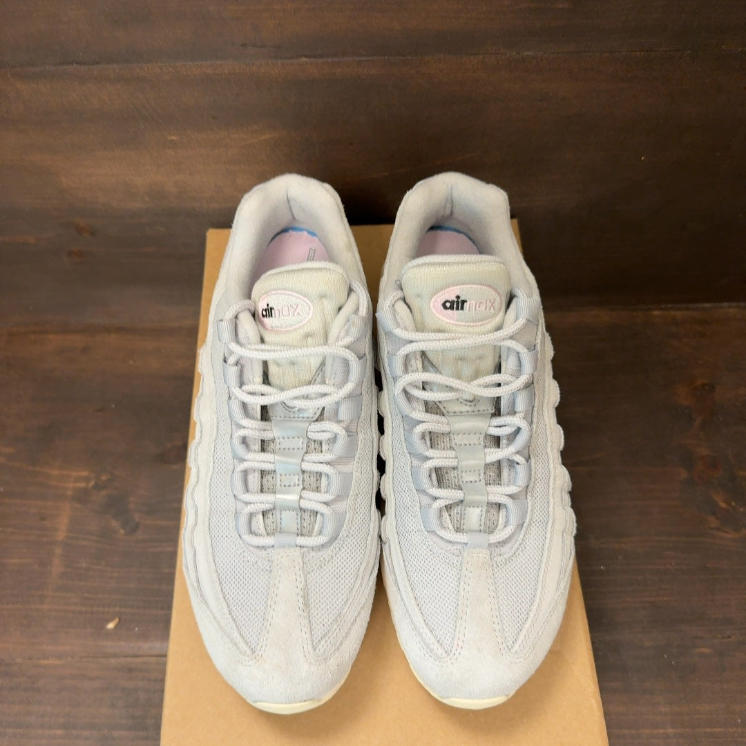 Nike Air Max 95 Grey Fog Pink Foam Size 8 (Pre-Owned) - Image 3