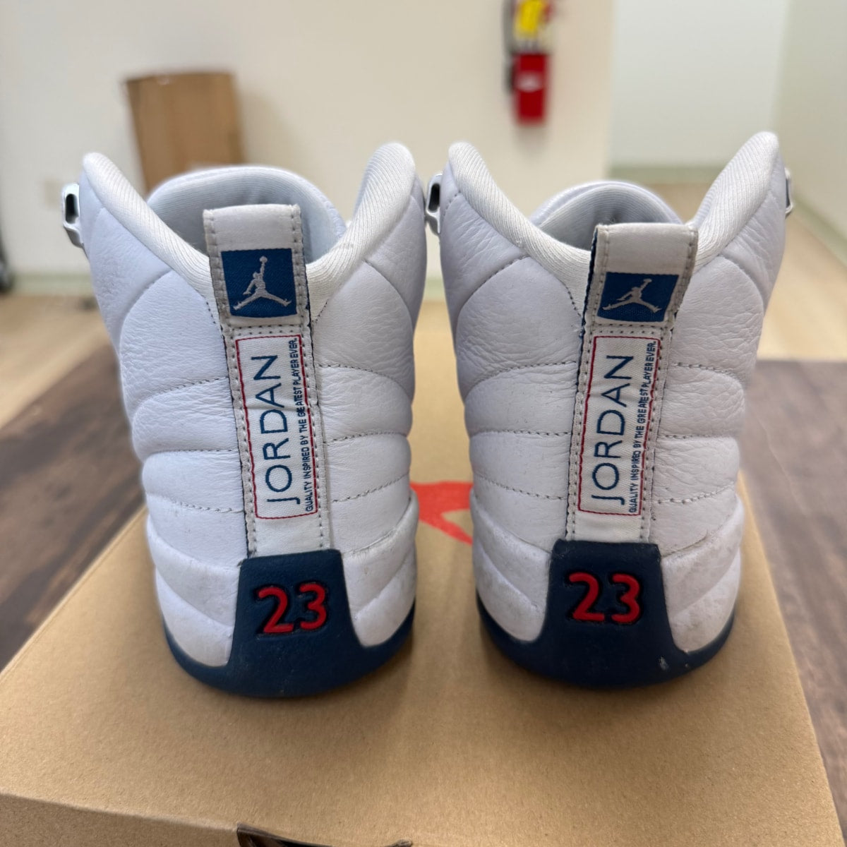 Jordan 12 Retro French Blue (2025) (GS) Size 5.5Y (Pre-Owned) - Image 3