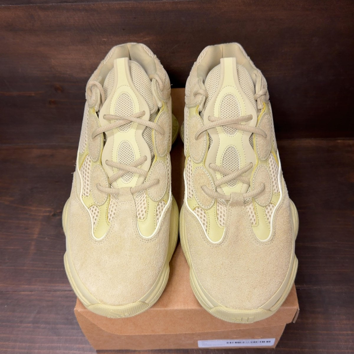 adidas Yeezy 500 'Super Moon Yellow' 2024 Size 14 - Image 3