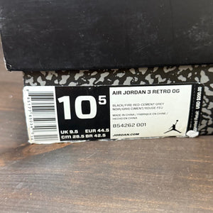 Jordan 3 Retro Black Cement (2018) - Image 6