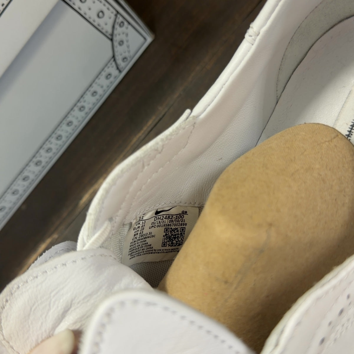 Nike Kwondo 1 G-Dragon Peaceminusone Triple White - Image 8