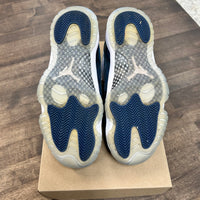 Navy Snake Skin Jordan 11 Low (USED, No Box)