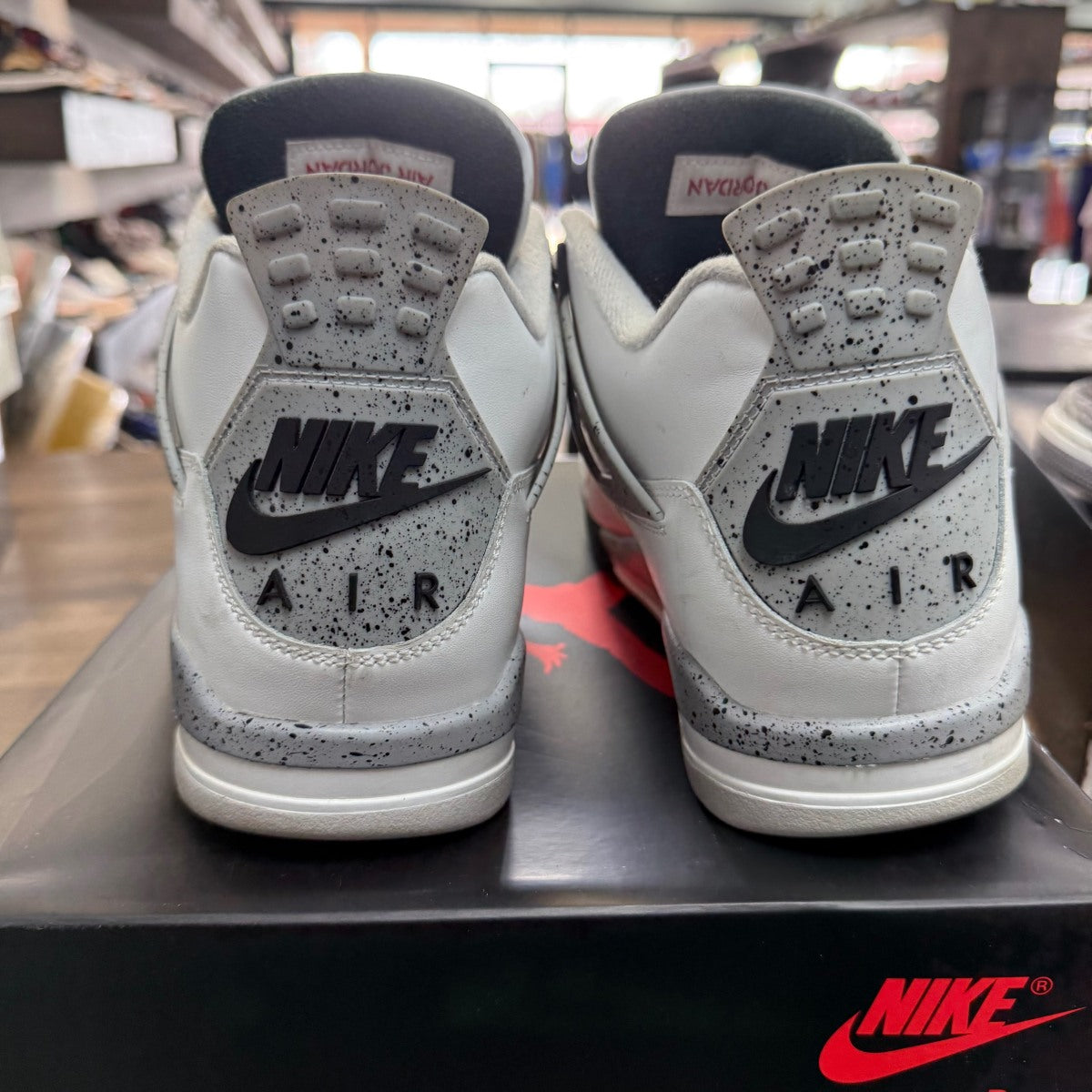 Jordan 4 Retro White Cement (2025) Size 11.5 (Pre-Owned)