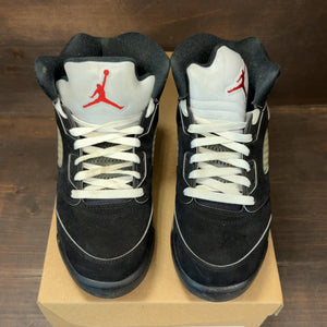 Jordan 5 Retro OG Black Metallic Reimagined (GS) Size 7Y (Pre-Owned) - Image 3