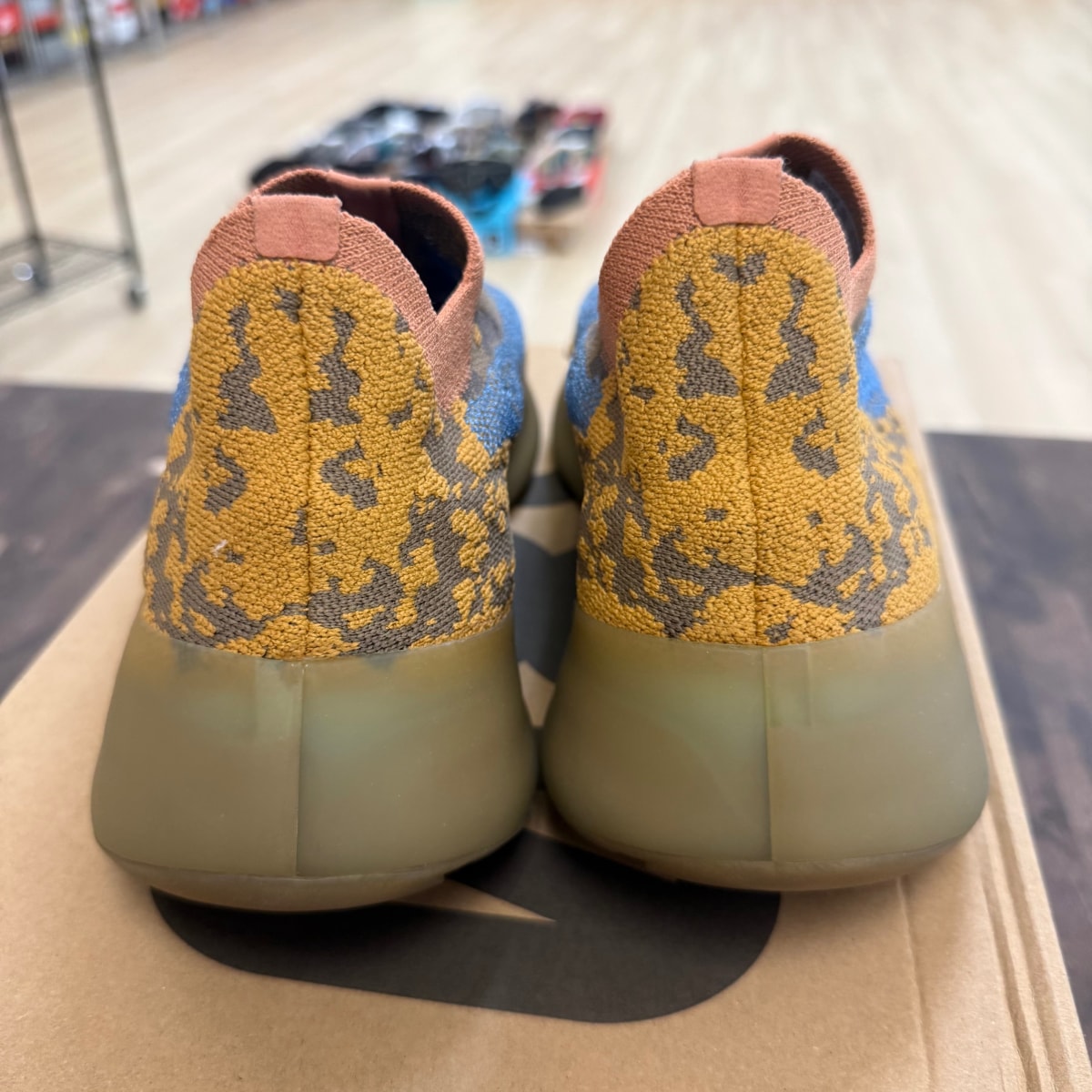 adidas Yeezy Boost 380 Blue Oat - Image 6