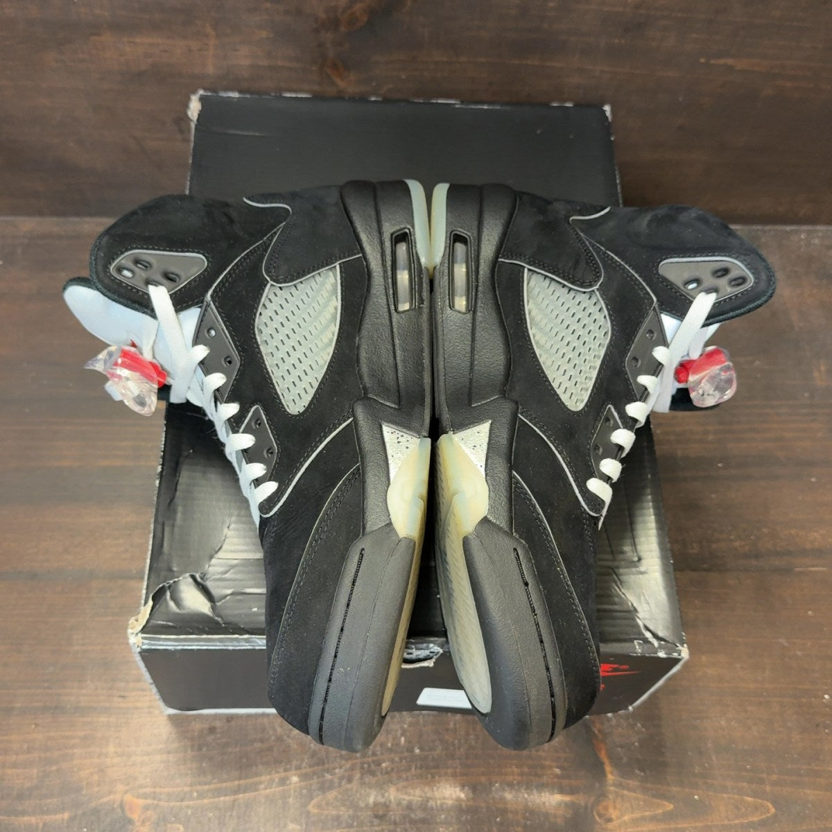 Jordan 5 Retro OG Black Metallic Reimagined - Image 4