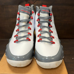 Jordan 9 Retro Fire Red Size 12 (Pre-Owned) - Image 3