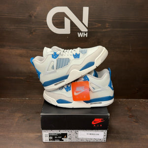 Jordan 4 Retro Military Blue (2024) (GS) - Image 1