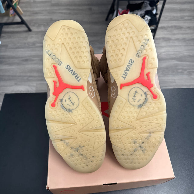 British Khaki Travis Scott Jordan 6 (USED)