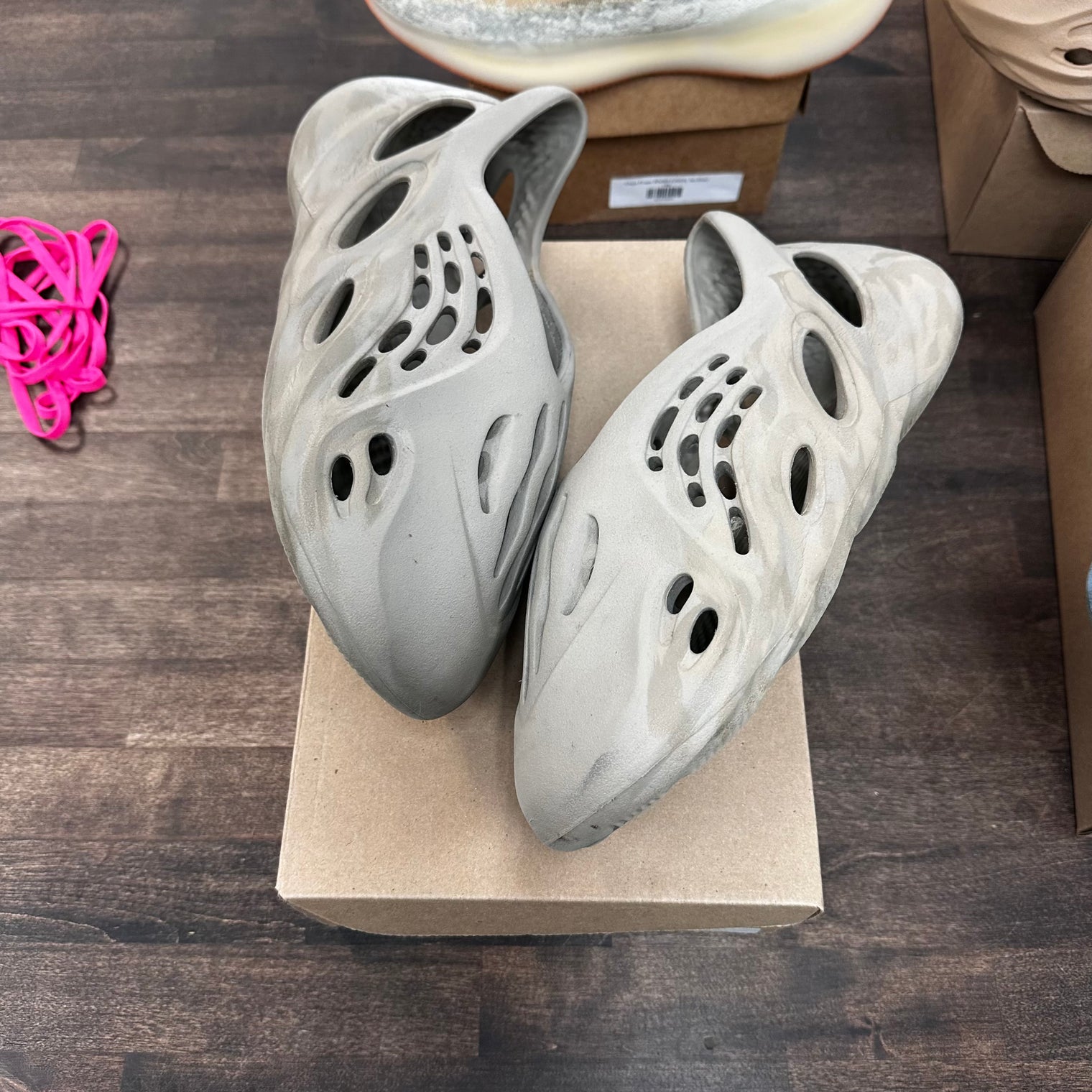Stone Sage Yeezy Foam RNNR (USED, No Box)