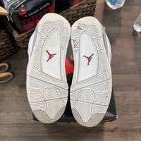 White Oreo Jordan 4 (GS) (USED)