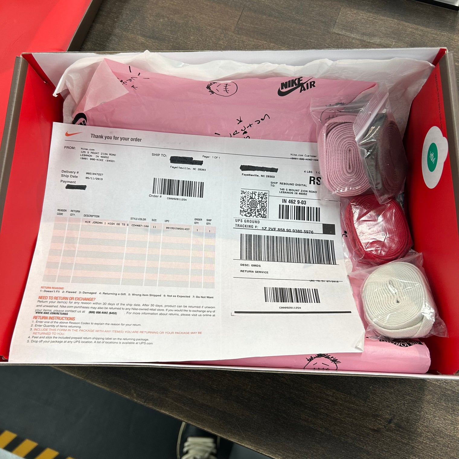 Travis Scott Mocha Jordan 1 High (Used)