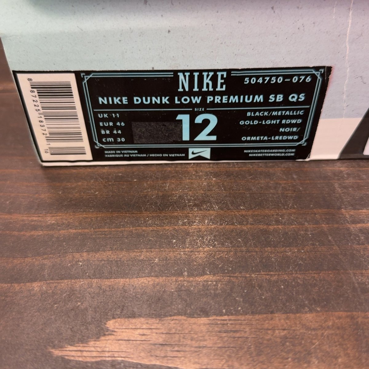 Nike SB Dunk Low Walk of Fame Size 12 (Pre-Owned) - aux