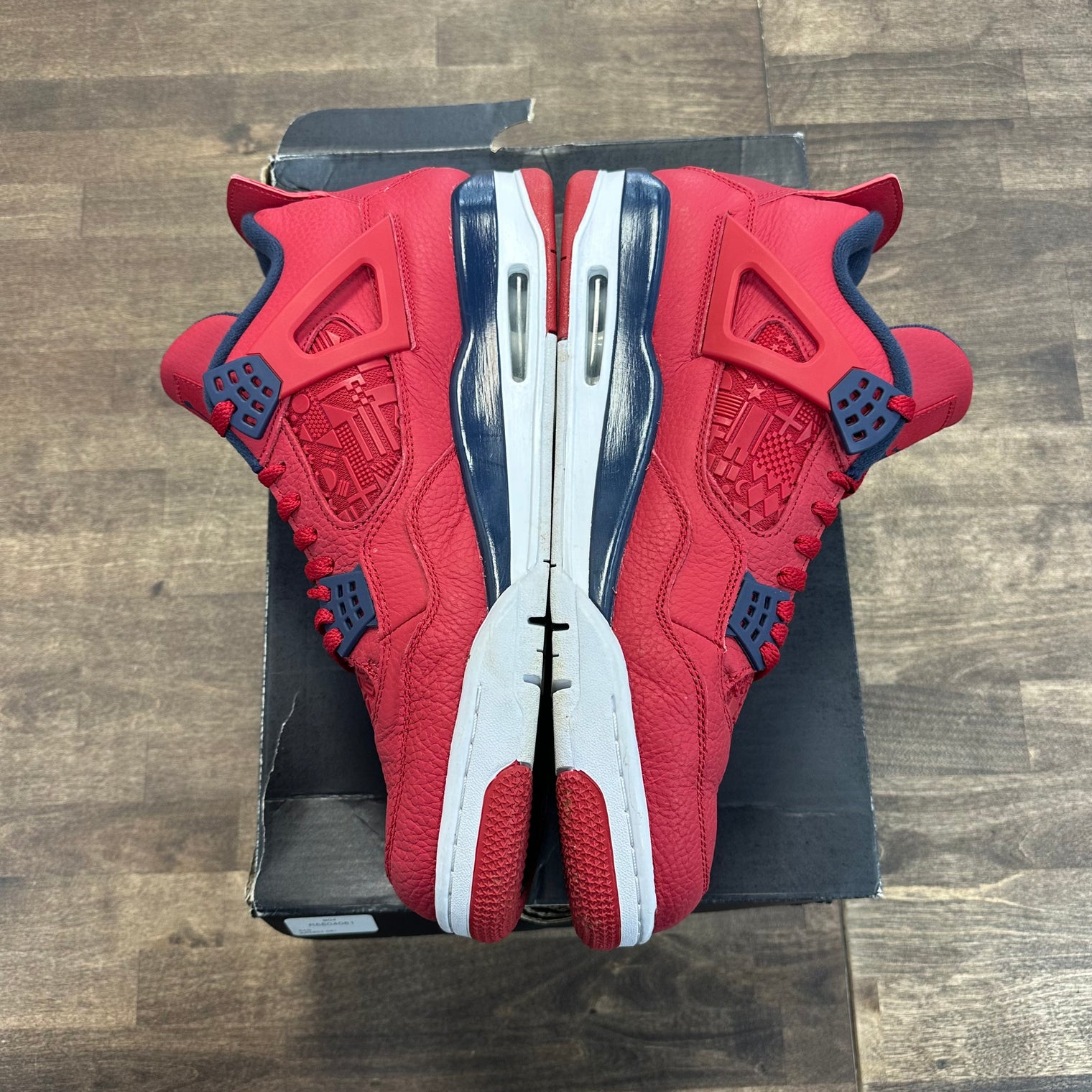 FIBA Jordan 4 Retro (USED, Replacement Box)