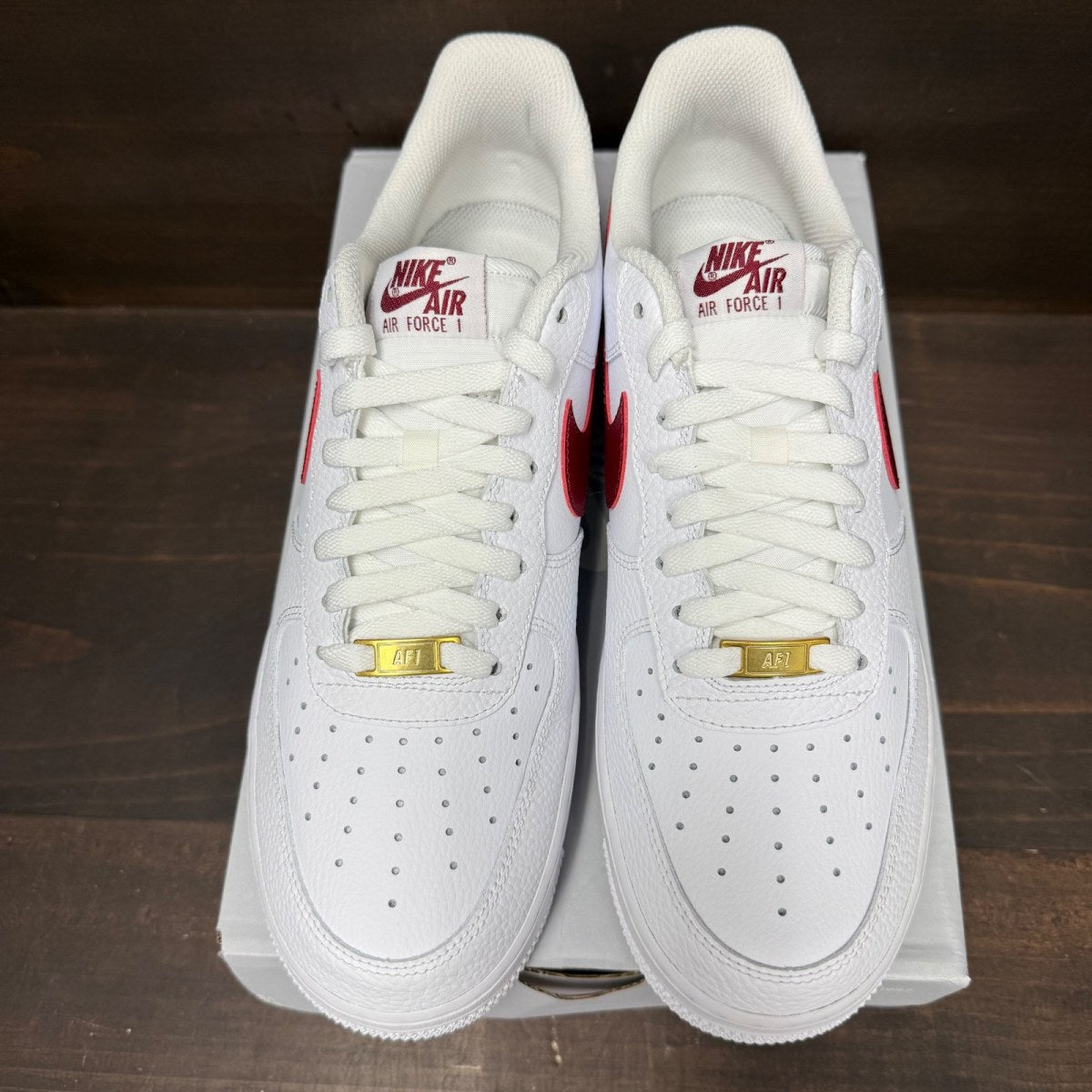 Nike Air Force 1 Low White Team Red - Image 2
