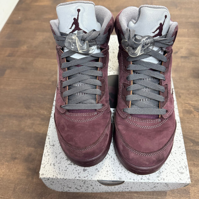Burgundy Jordan 5 Retro (GS) (USED)