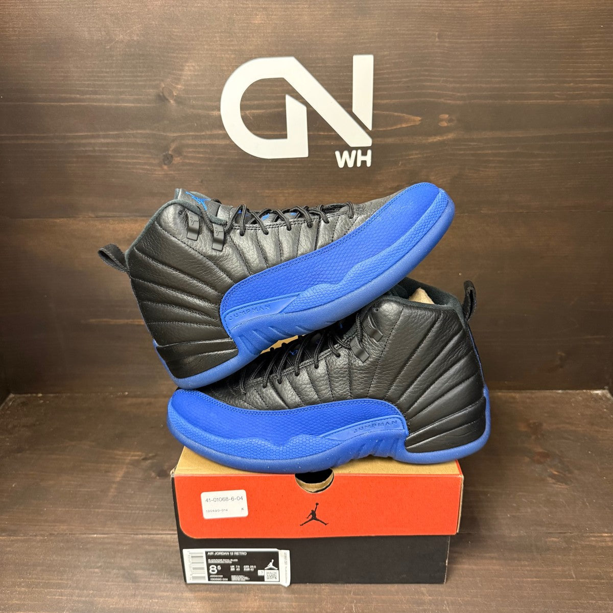 Jordan 12 Retro Black Game Royal - Image 8