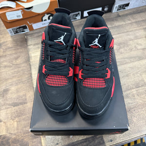 Jordan 4 Retro Red Thunder (GS) Size 5.5Y (Pre-Owned) - Image 2