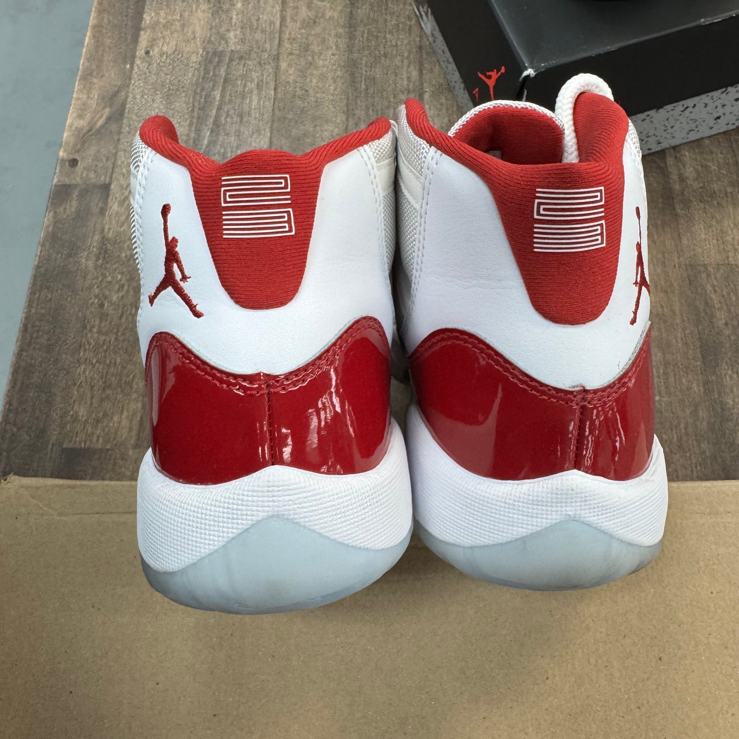 Cherry Jordan 11 Retro (GS) (USED, No Box)