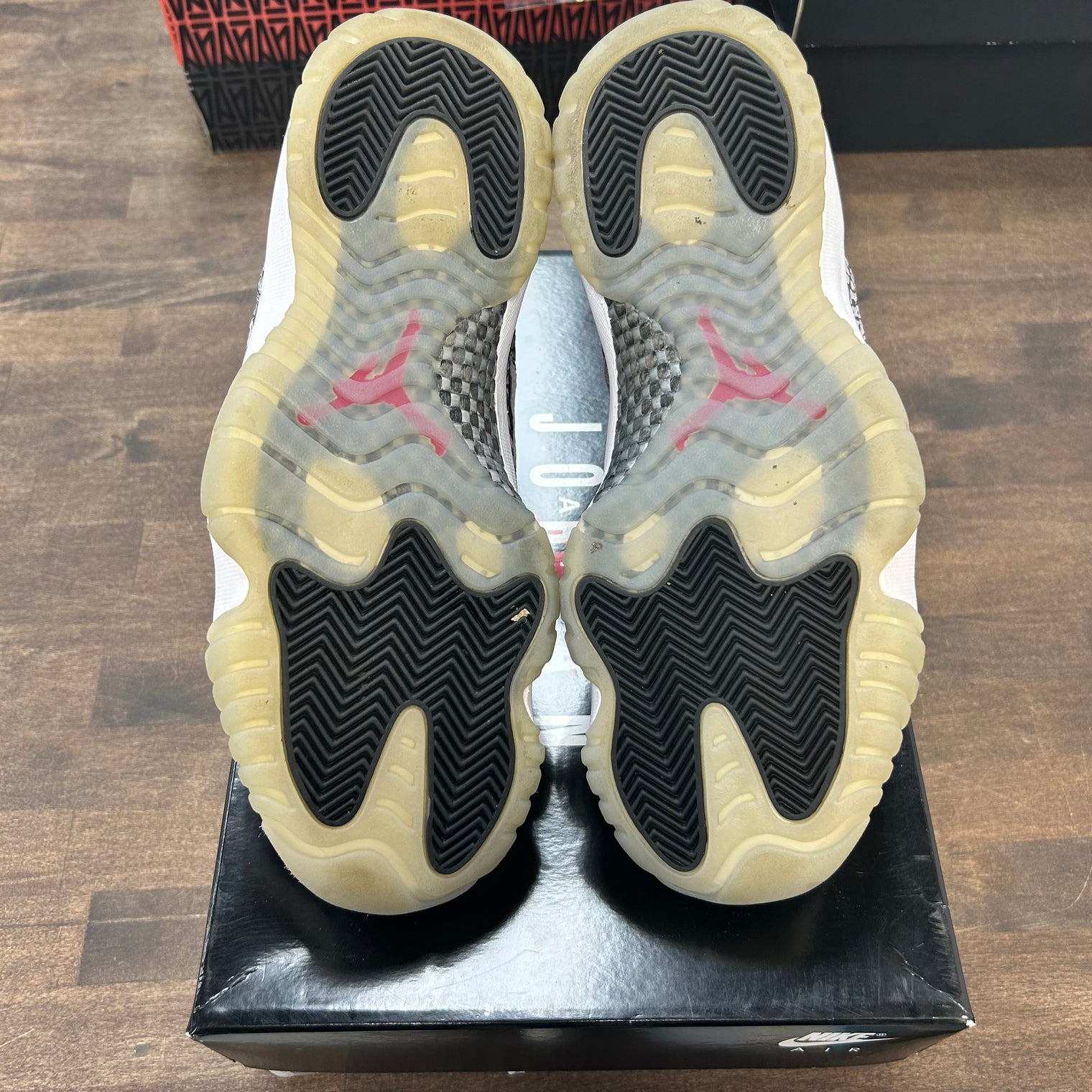 Black Cement Jordan 11 Low IE (USED)