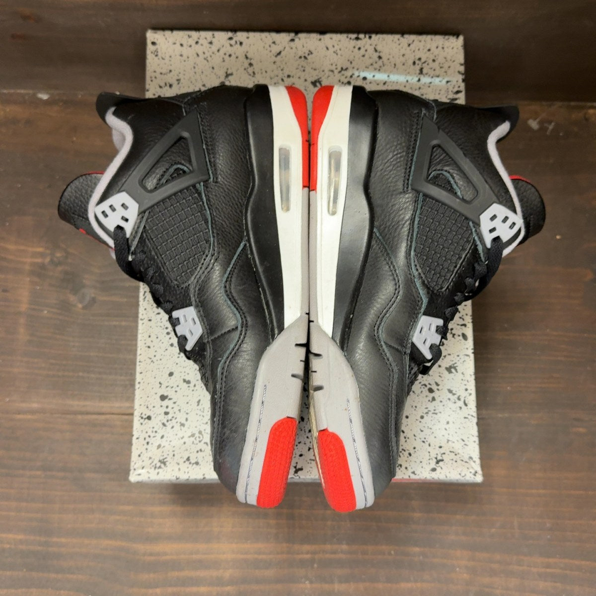 Jordan 4 Retro Bred Reimagined (GS) - Image 4