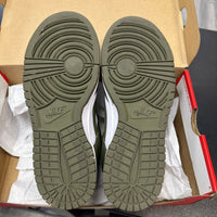 (W) Medium Olive Nike Dunk Low (USED)