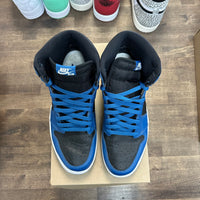 Jordan 1 Retro High OG Dark Marina Blue (US 10.5) (USED, No Box)