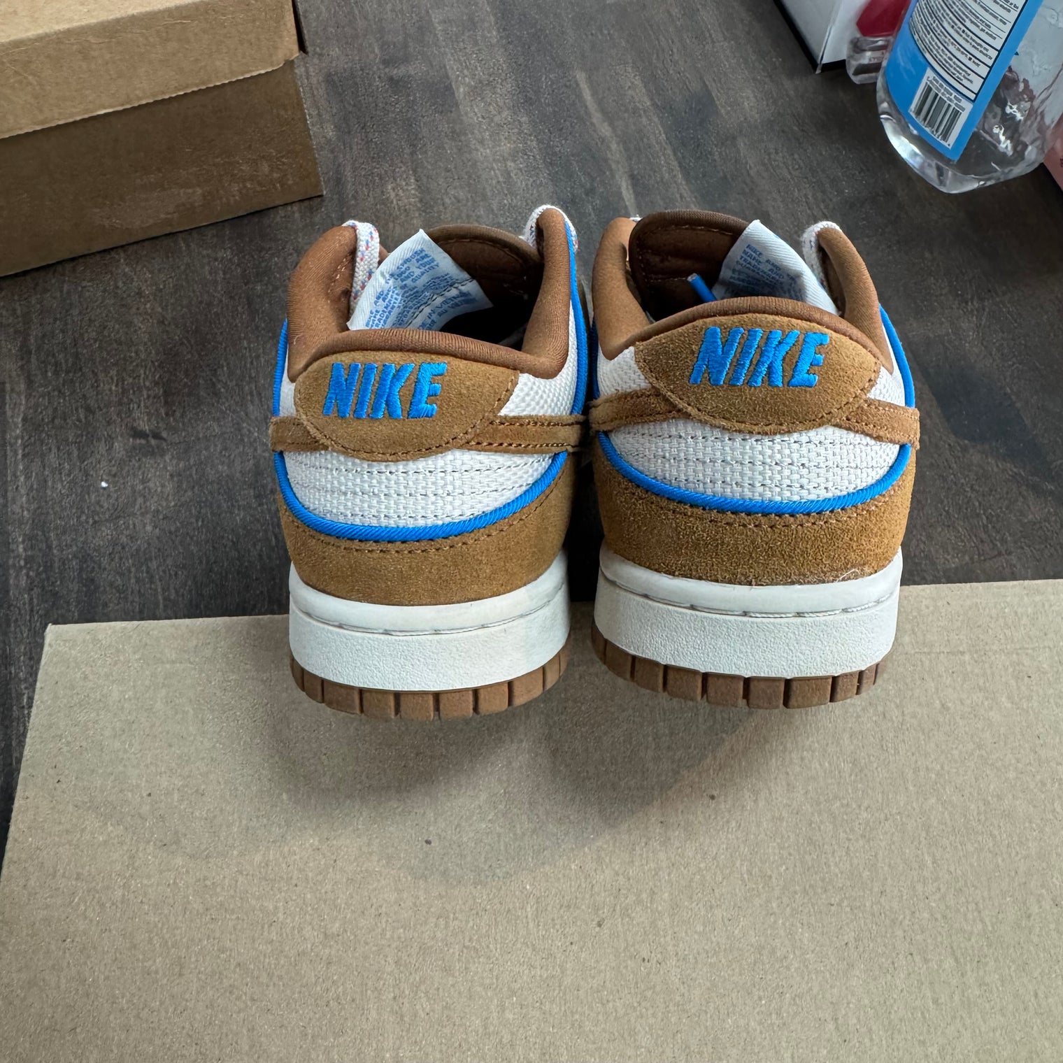 Premium Light British Tan Dunk Low (USED, No Box)