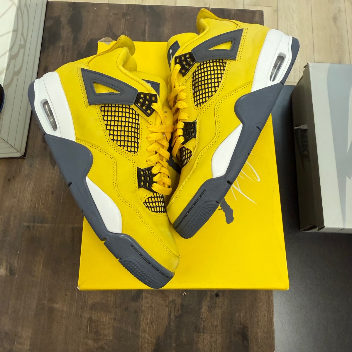 Jordan 4 Retro Lightning (2021) - Image 1