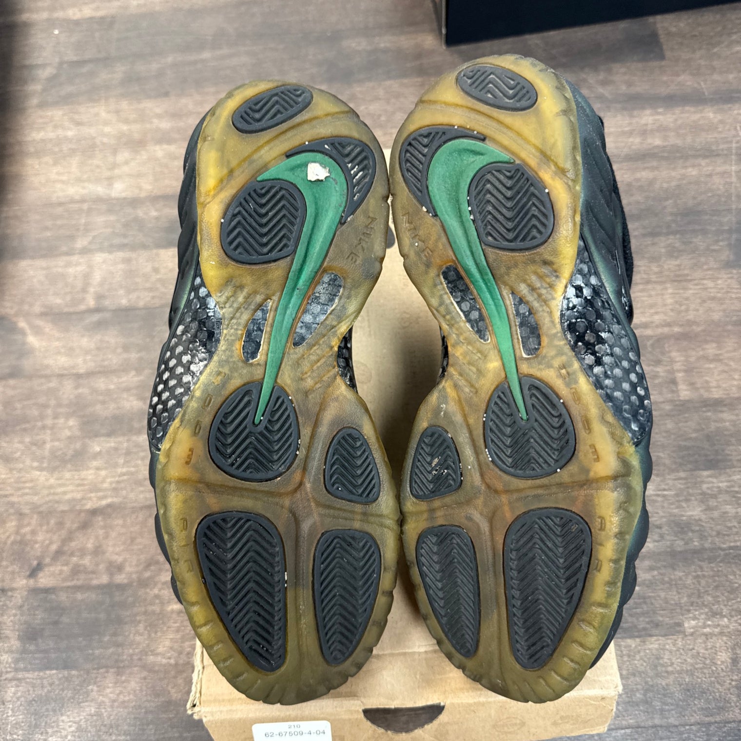 Pine Green Foamposite (USED, No Box)