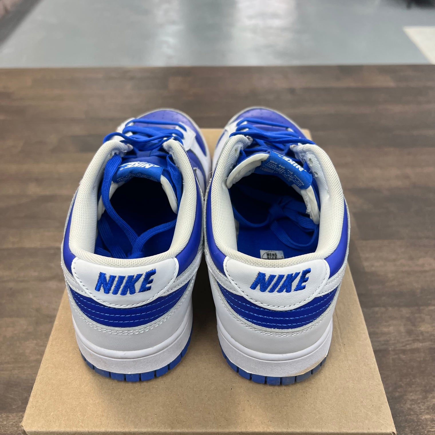 Racer Blue Dunk Low (USED, No Box)