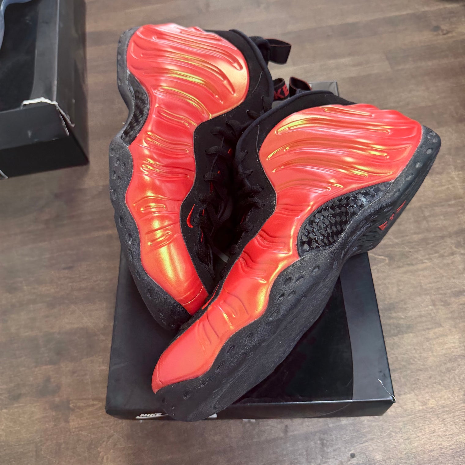 Habanero Red Nike Air Foamposite Pro (Used)
