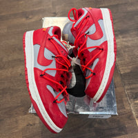 University Red Off-White Dunk Low (USED)