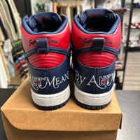 Supreme By Any Means Necessary Dunk High (USED, No box)